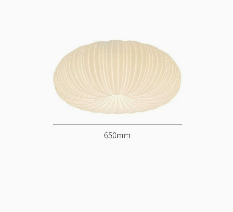 Nordic Modern Simplicity LED Ceiling Lamp Creative Pumpkin Shape with Three Color Options for Living Room Bedroom Study