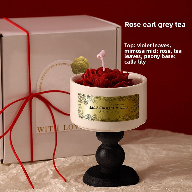 Floral Scented Aromatherapy Candles