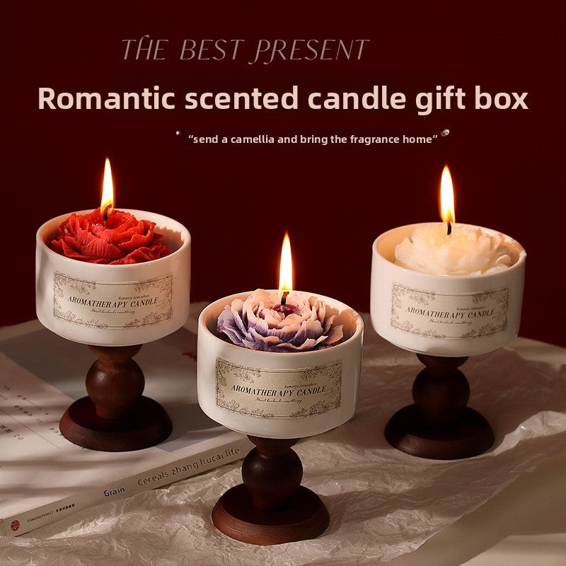 Floral Scented Aromatherapy Candles