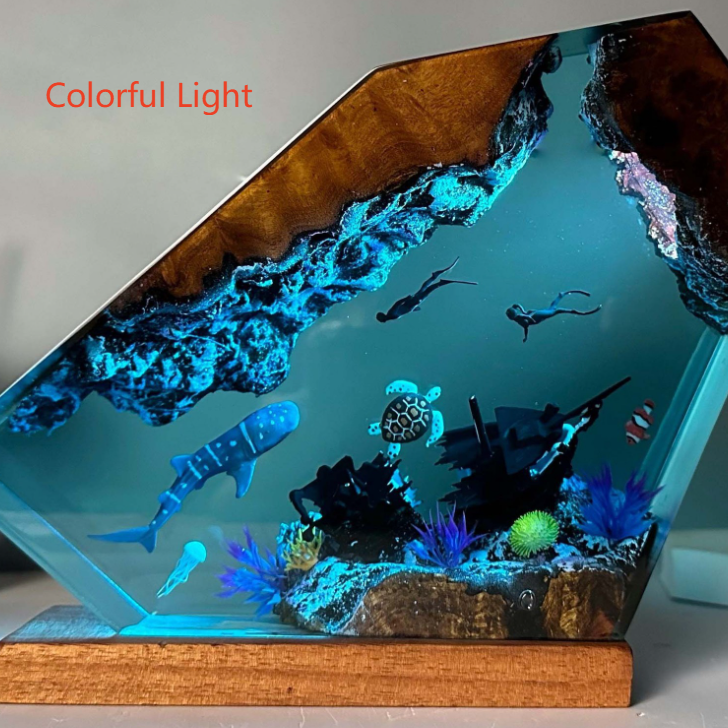 Submarine Resin Night Light