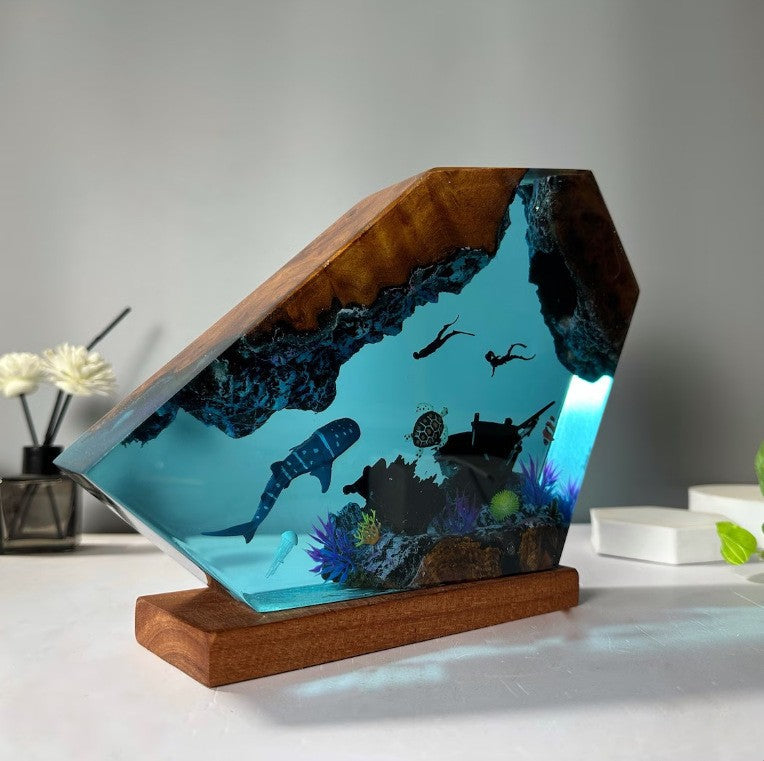 Submarine Resin Night Light