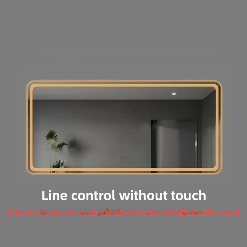 LED Illuminated Bathroom Mirror with Touch Control