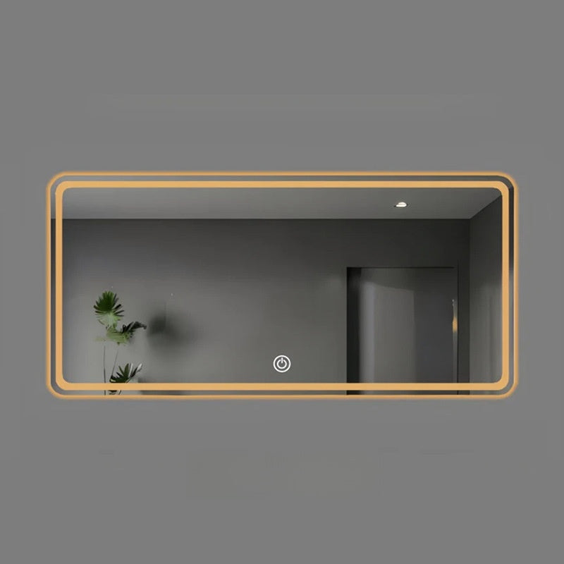 LED Illuminated Bathroom Mirror with Touch Control