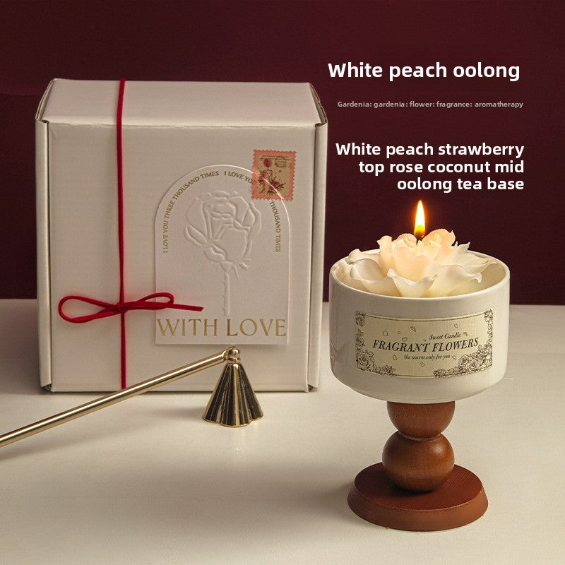 Floral Scented Aromatherapy Candles