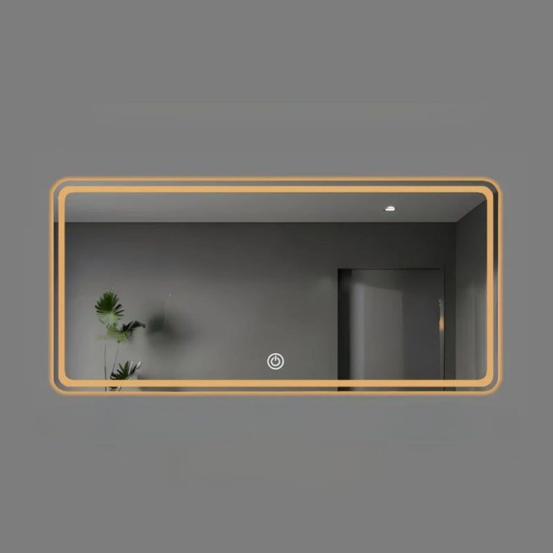 LED Illuminated Bathroom Mirror with Touch Control