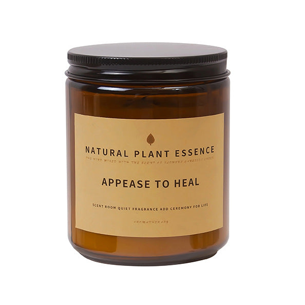 Smokeless bedroom with dried flower scented candles
