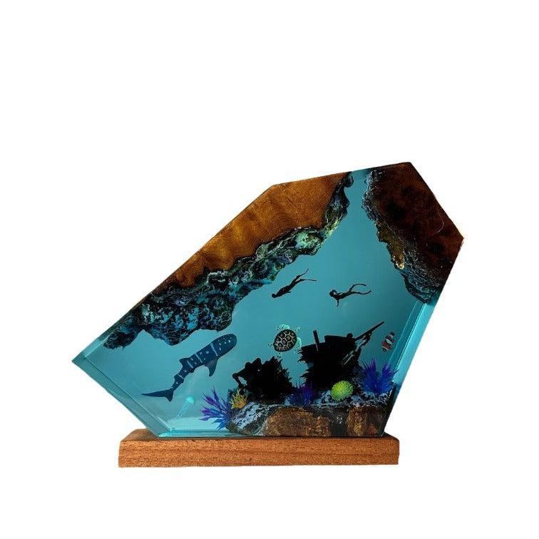 Submarine Resin Night Light