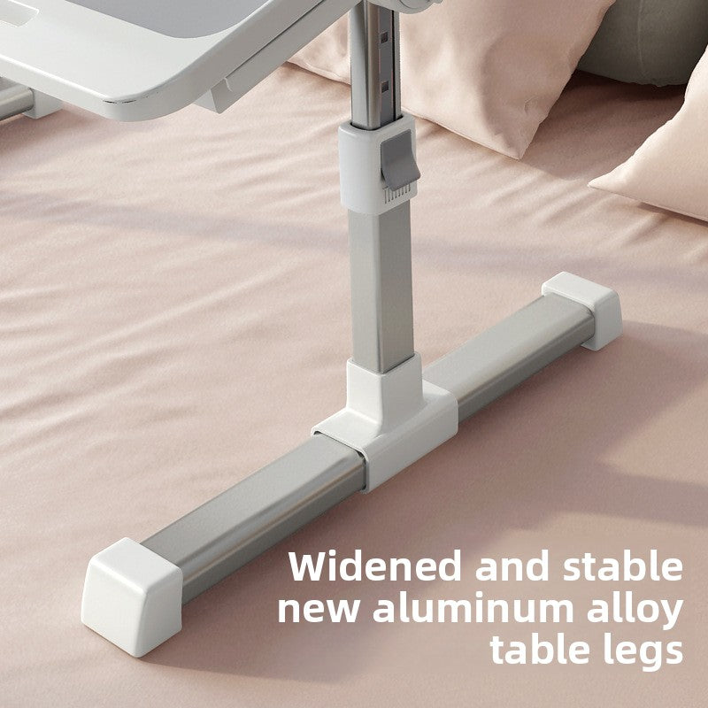 Adjustable Foldable Bed Desk with Storage
