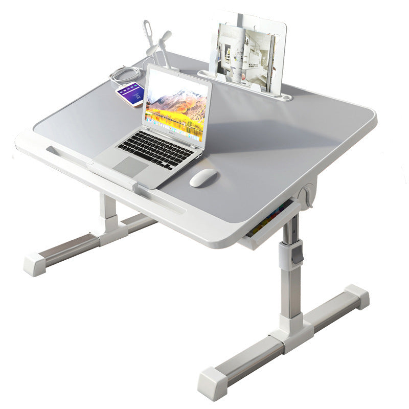 Adjustable Foldable Bed Desk with Storage