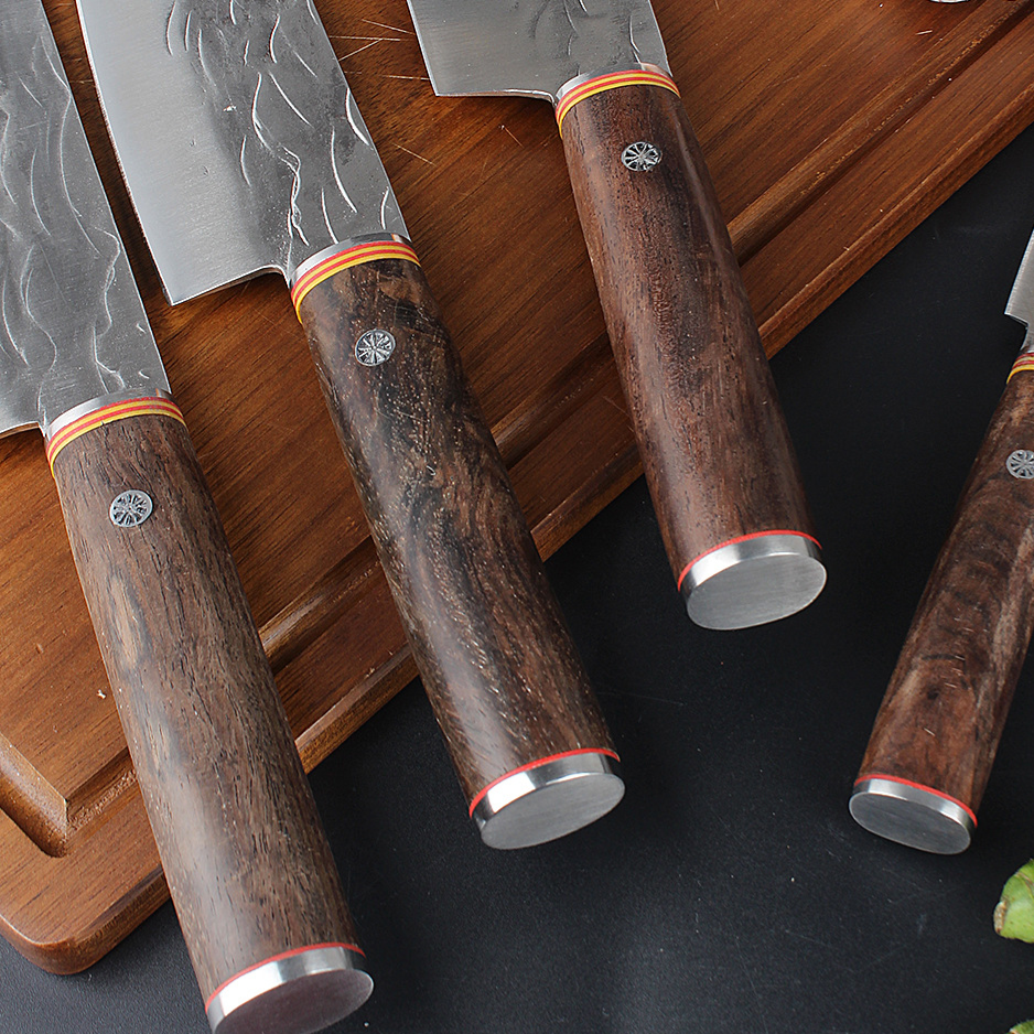 Forged Kitchen Knife Set 5 Pieces