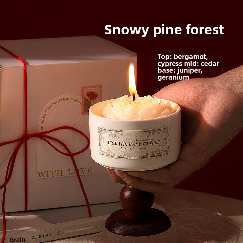Floral Scented Aromatherapy Candles