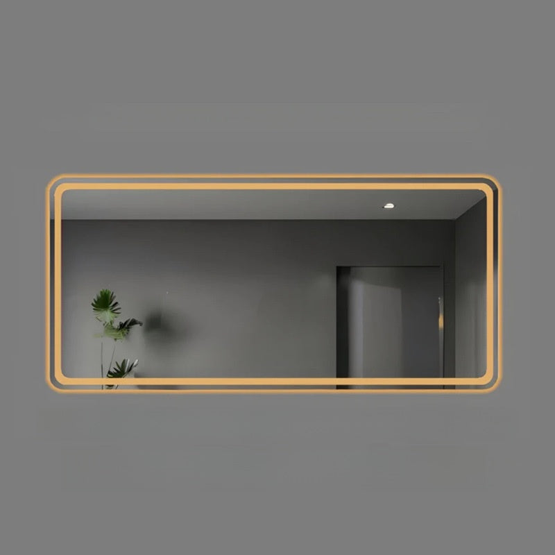 LED Illuminated Bathroom Mirror with Touch Control