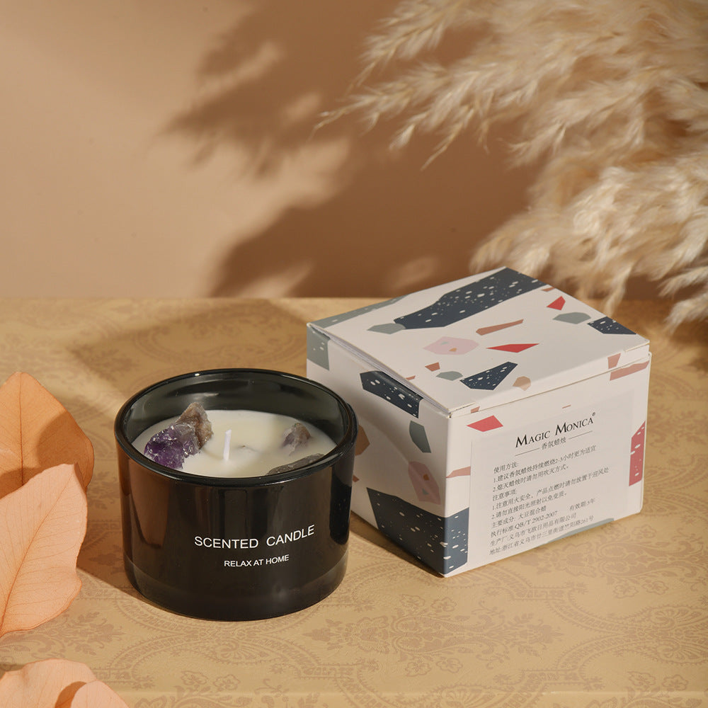 Scented candles for bedroom decoration