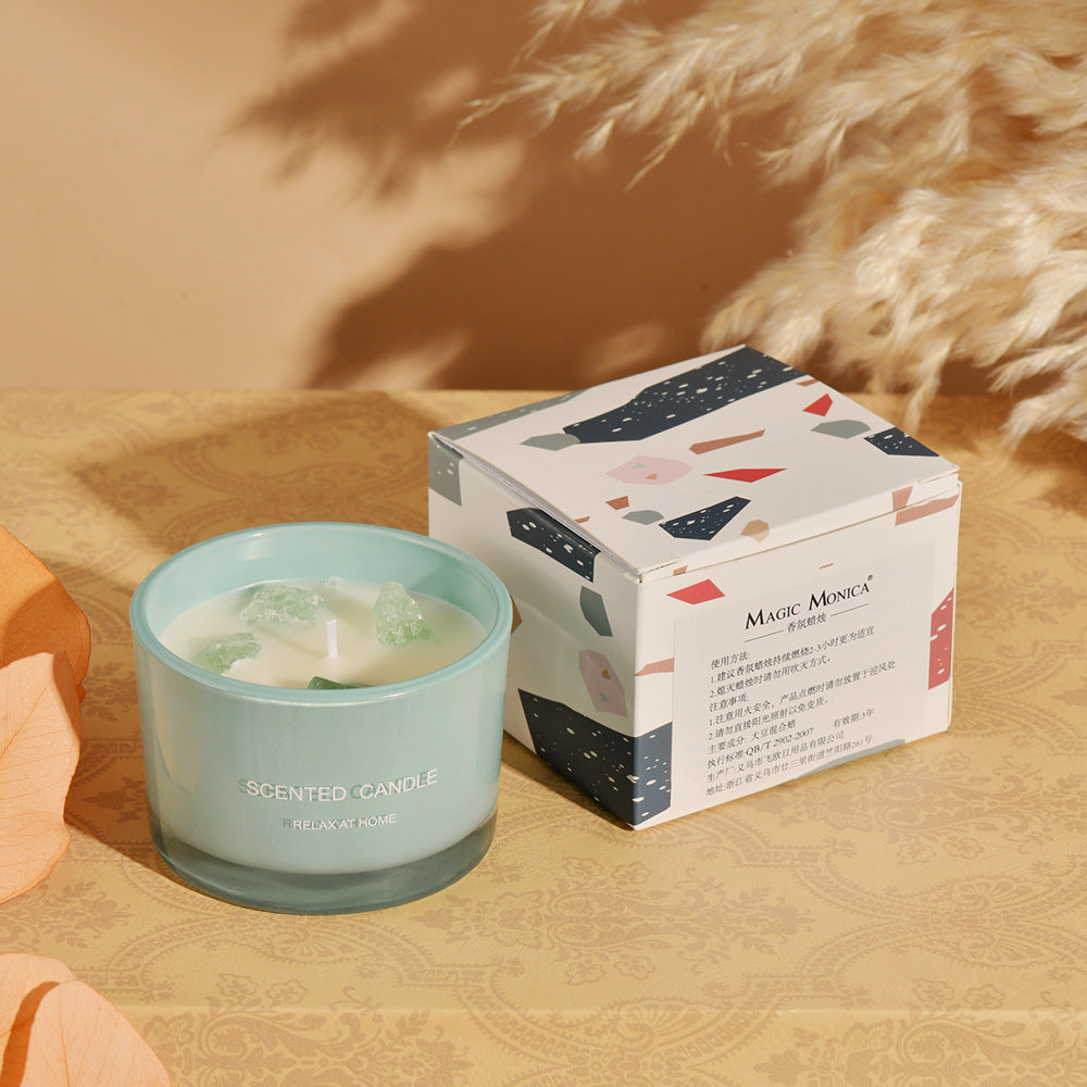 Scented candles for bedroom decoration