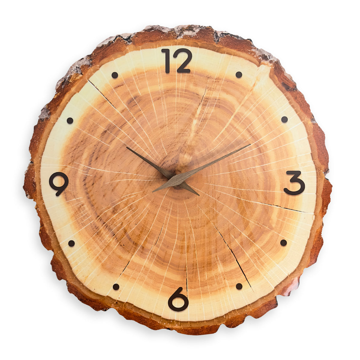 Wooden Round Wall Clock