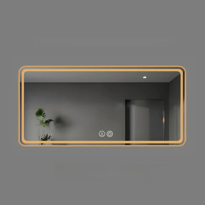 LED Illuminated Bathroom Mirror with Touch Control