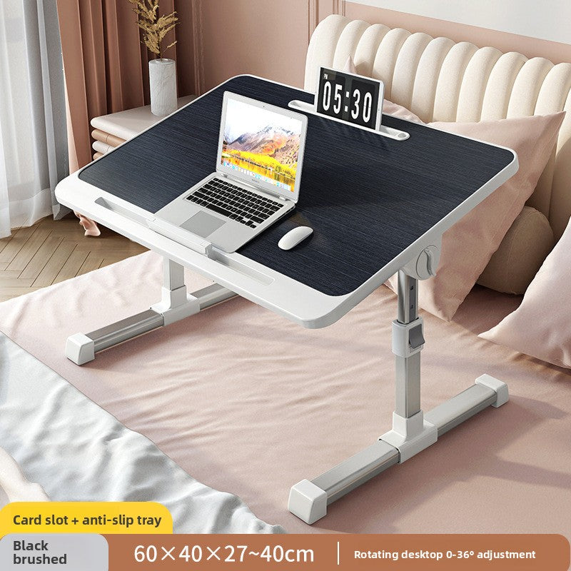 Adjustable Foldable Bed Desk with Storage