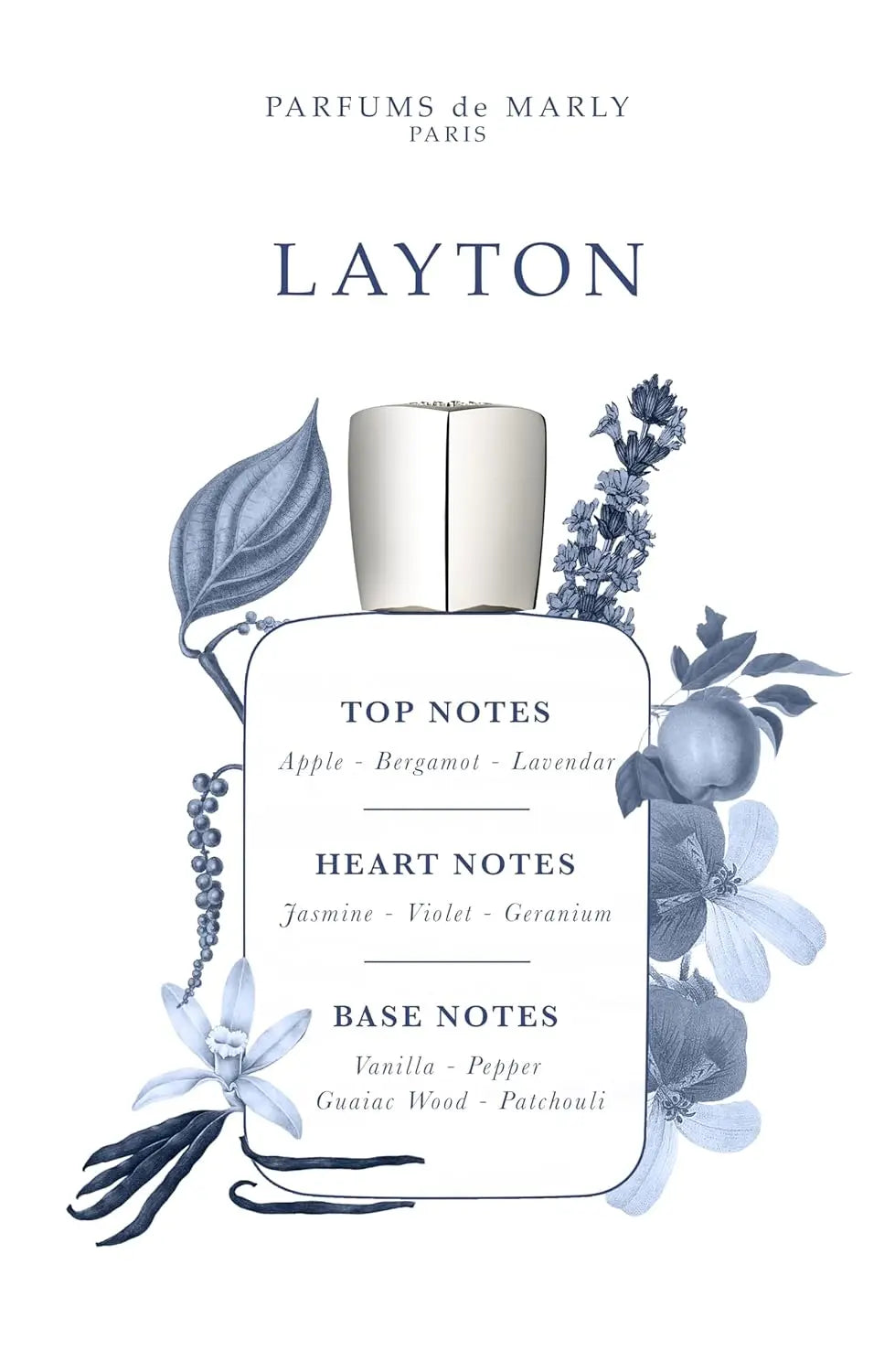 Parfums De Marly Layton Unisex Edp – Apple, Lavender, Vanilla Woody