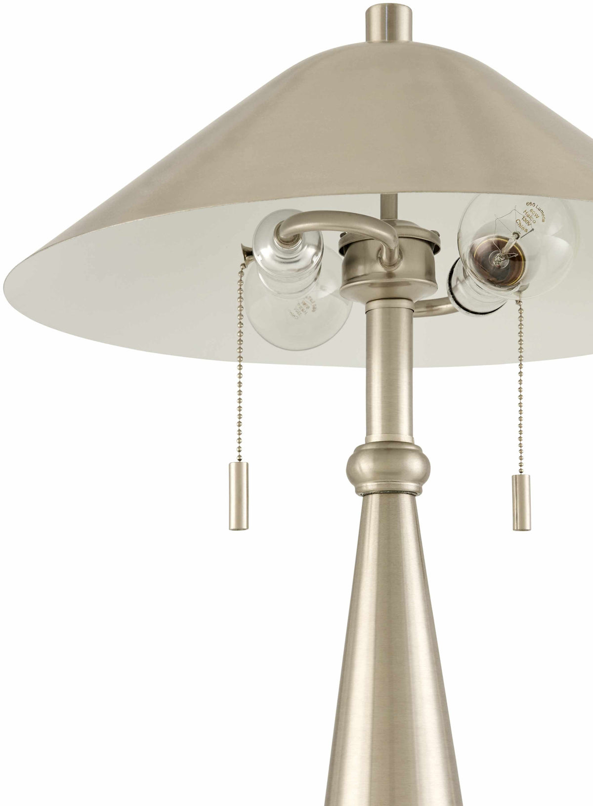 Tan Traditional Table Lamp for bedside or console tables