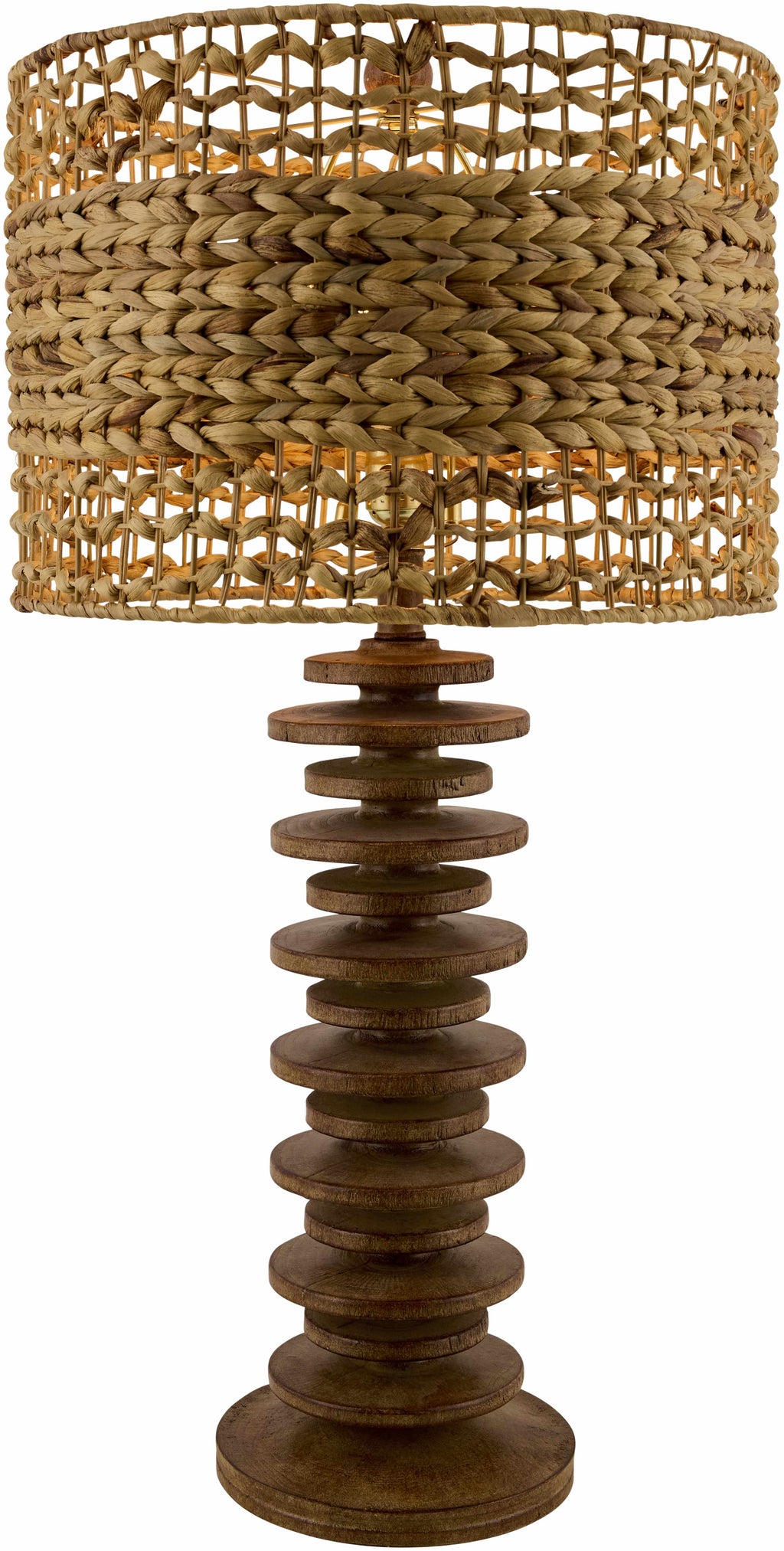 Rich Orange Traditional Table Lamp for bedside or console tables