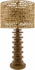 Rich Orange Traditional Table Lamp for bedside or console tables