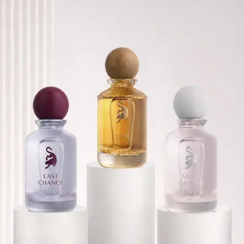 Set de Perfumes Laverne: Soir, Musk Garden y Last Chance | Orientfragance