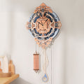 Roman Note 3D Wooden Wall Clock DIY Kit