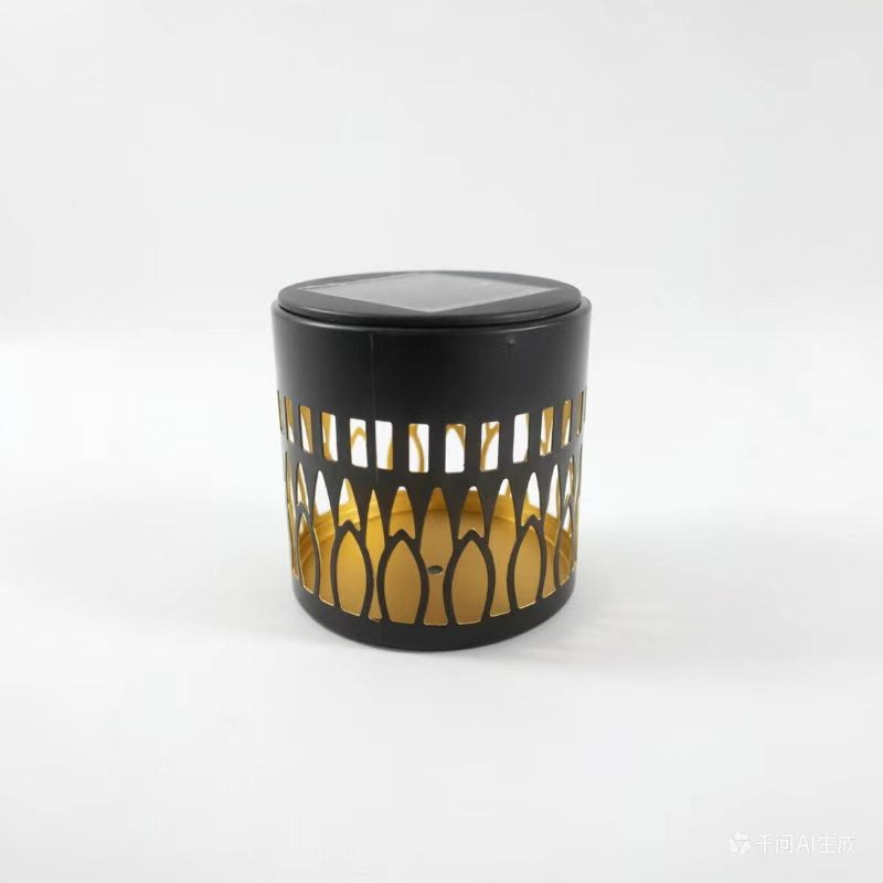 Solar Outdoor Wall Light with Projection Patterns