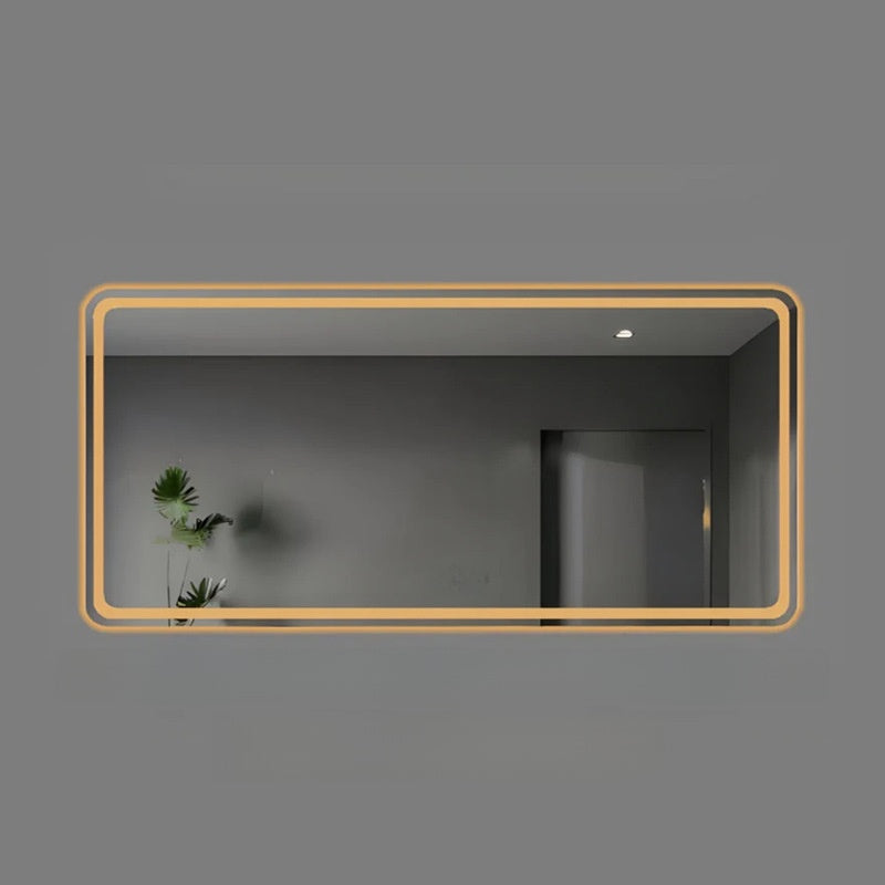 LED Illuminated Bathroom Mirror with Touch Control