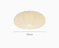 Nordic Modern Simplicity LED Ceiling Lamp Creative Pumpkin Shape with Three Color Options for Living Room Bedroom Study