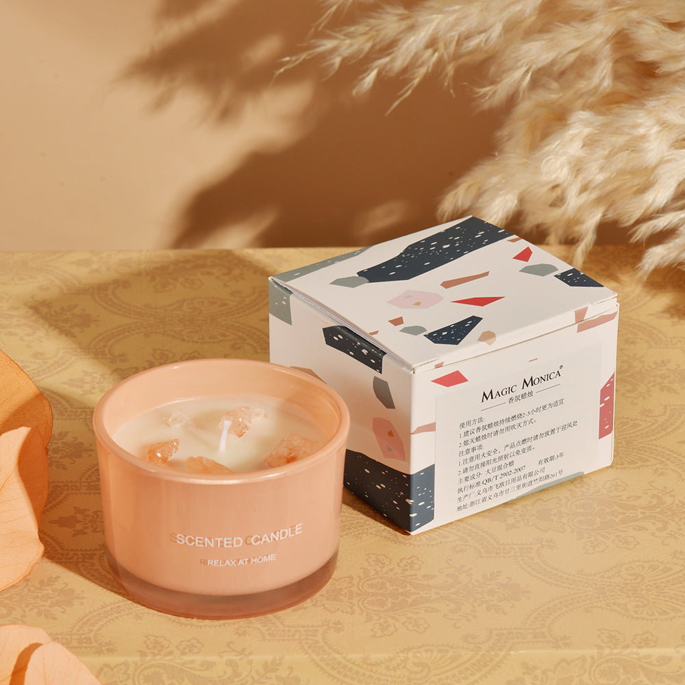Scented candles for bedroom decoration