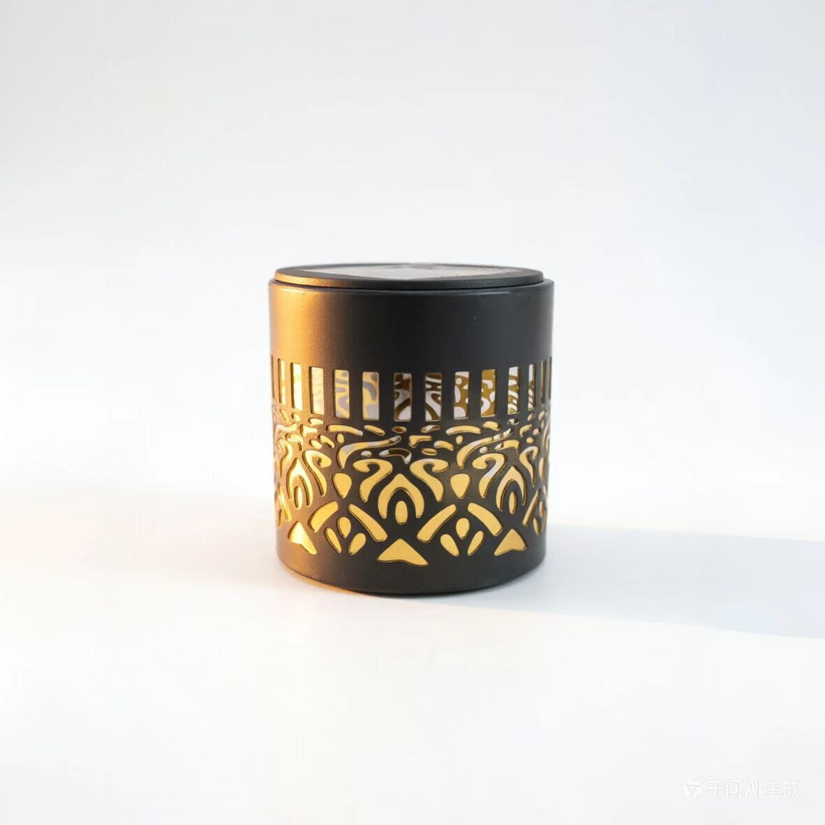Solar Outdoor Wall Light with Projection Patterns