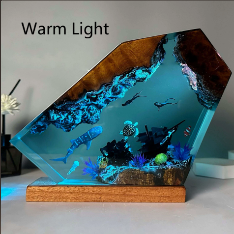 Submarine Resin Night Light