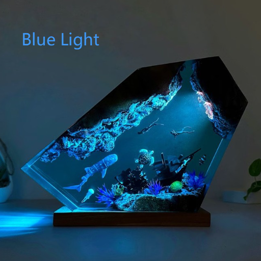 Submarine Resin Night Light