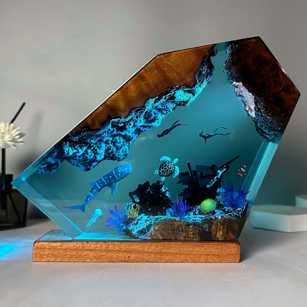 Submarine Resin Night Light