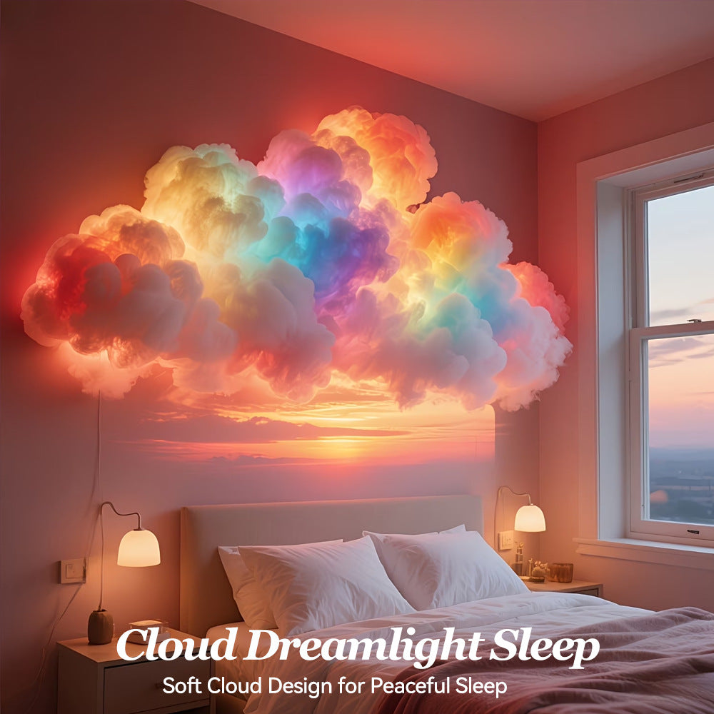 DIY RGB Cloud Night Light with Bluetooth Control