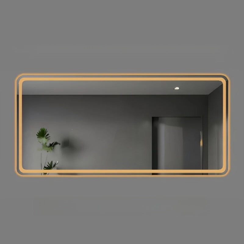 LED Illuminated Bathroom Mirror with Touch Control