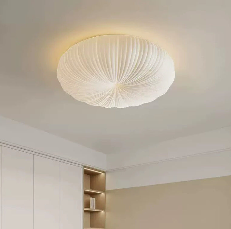Nordic Modern Simplicity LED Ceiling Lamp Creative Pumpkin Shape with Three Color Options for Living Room Bedroom Study