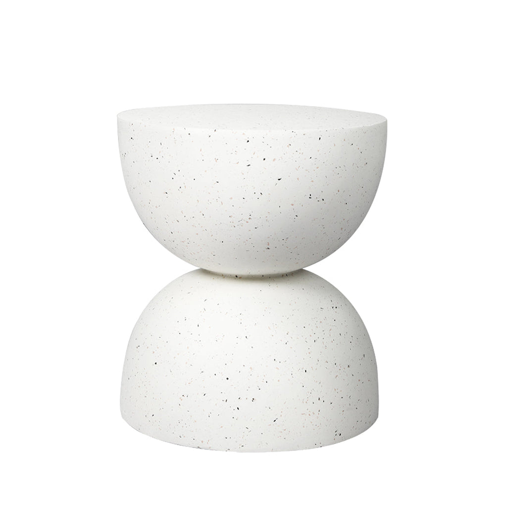 Levede Side Table Terrazzo Coffee Tables Beige