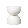 Levede Side Table Terrazzo Coffee Tables Beige