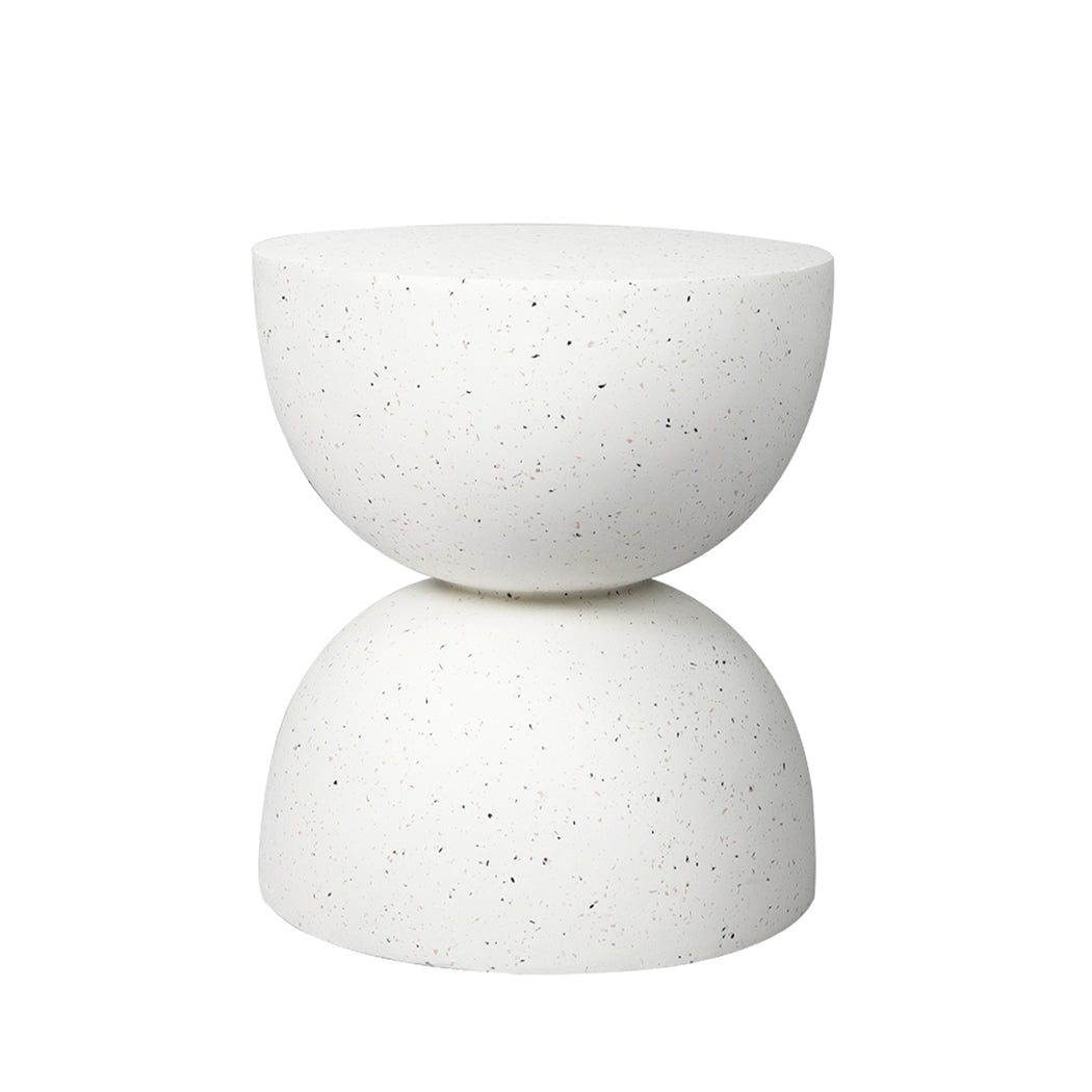 Levede Side Table Terrazzo Coffee Tables Beige