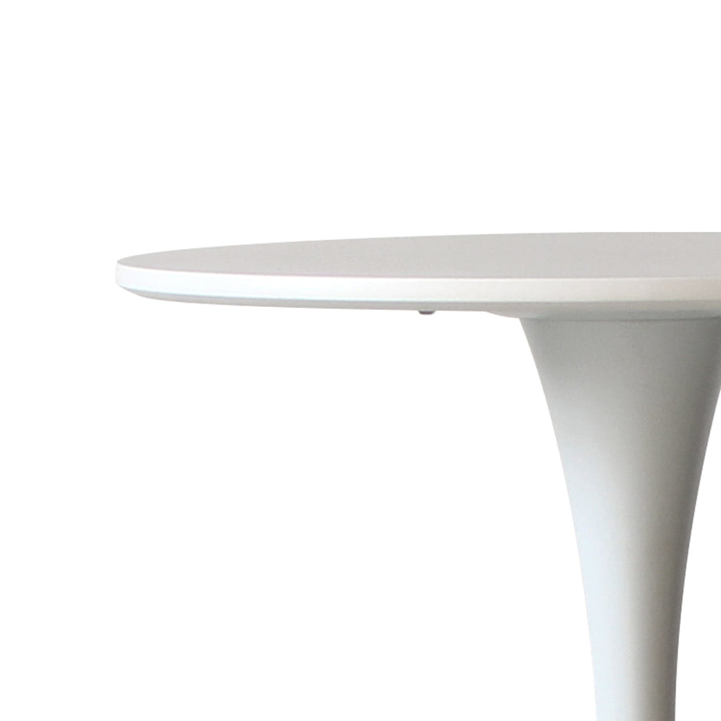 NNEIDS Levede 2x Round Bar Table Pub Tables White