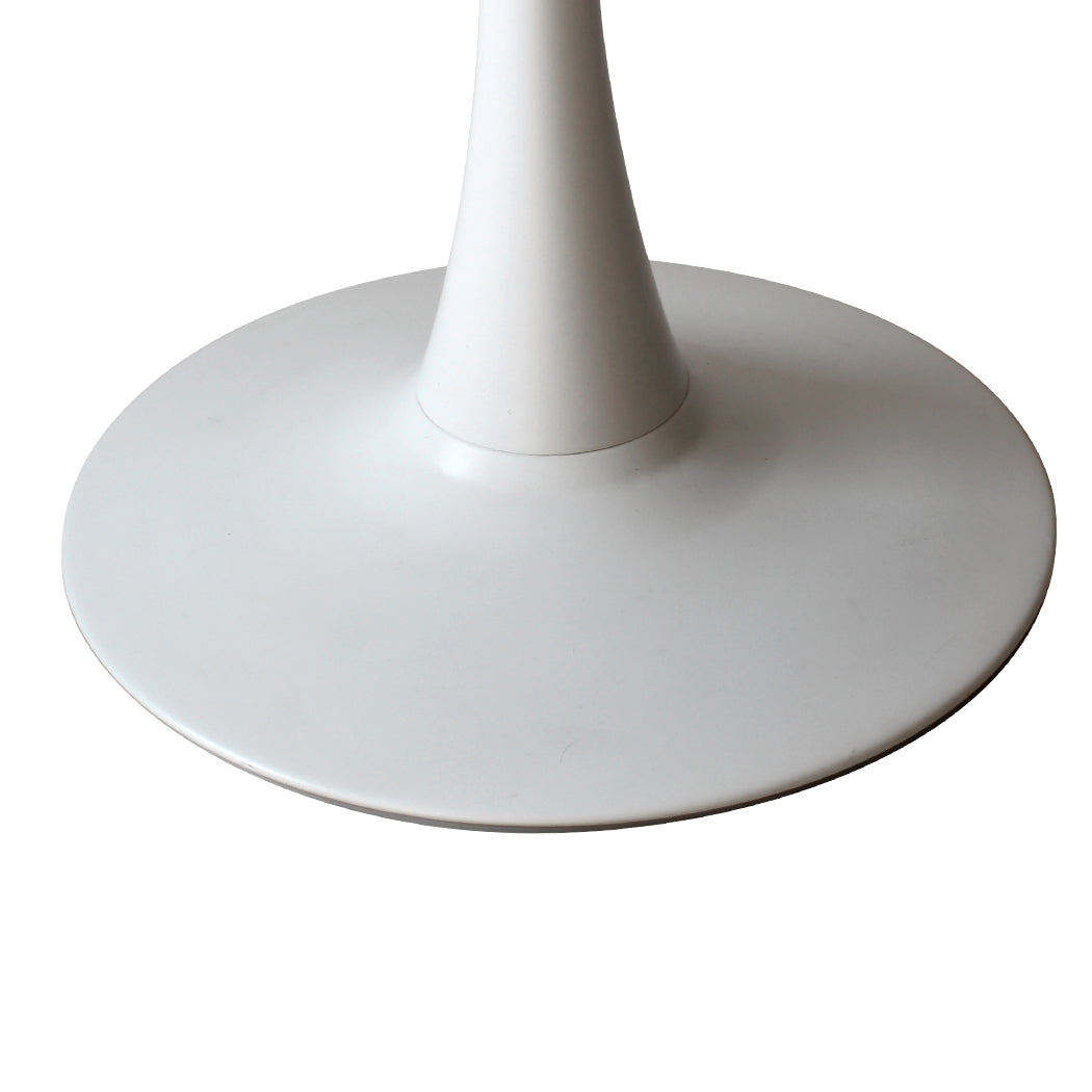 NNEIDS Levede 2x Round Bar Table Pub Tables White