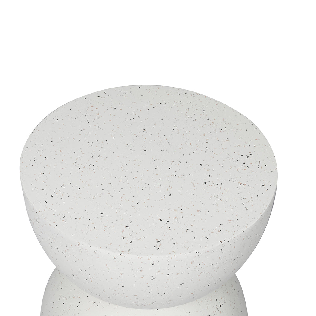 Levede Side Table Terrazzo Coffee Tables Beige