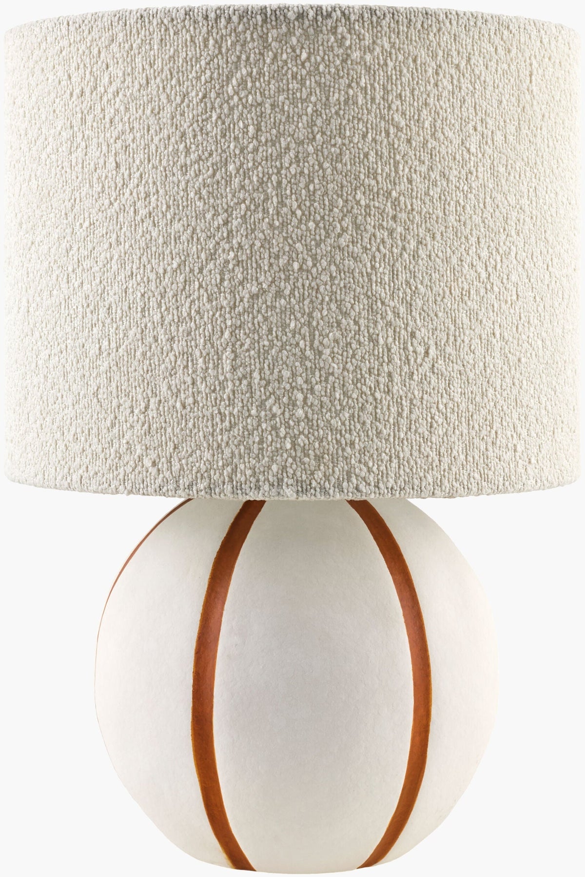 Warm Beige Traditional Table Lamp with linen details for bedside or console tables