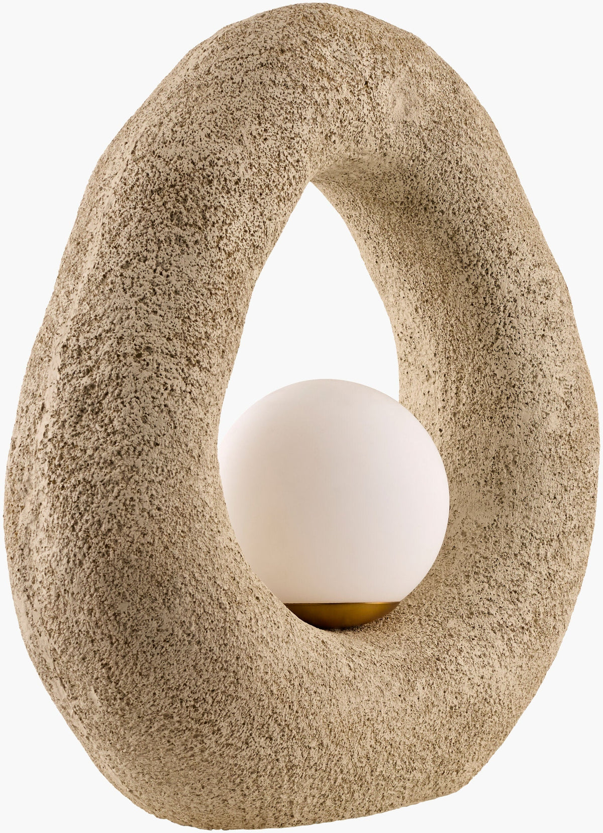 Orange Modern Table Lamp for bedside or console tables