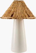 Muted Orange Traditional Table Lamp for bedside or console tables